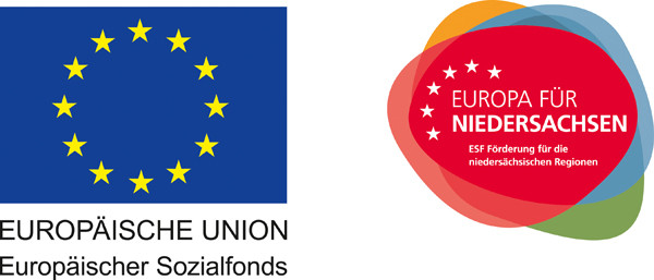 Gefördert vom Europäischen Sozialfonds – Europa für Niedersachsen